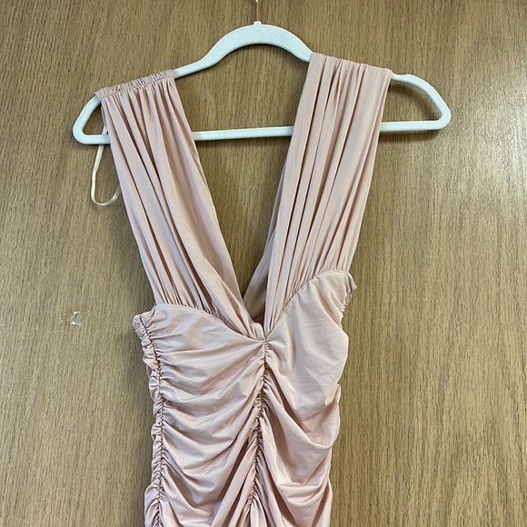 Chance ruched stretch-jersey midi dress - Picture 6 of 8